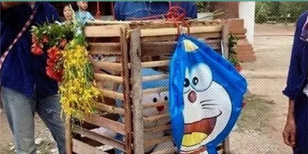 为什么泰国要用多啦 A 梦进行祈雨仪式？